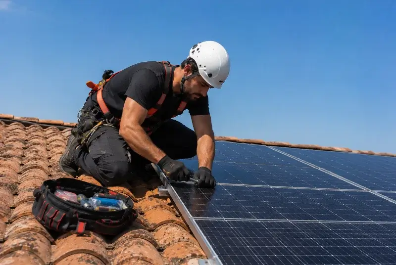 Maintenance et monitoring de panneaux solaires à Espira-de-Conflent
